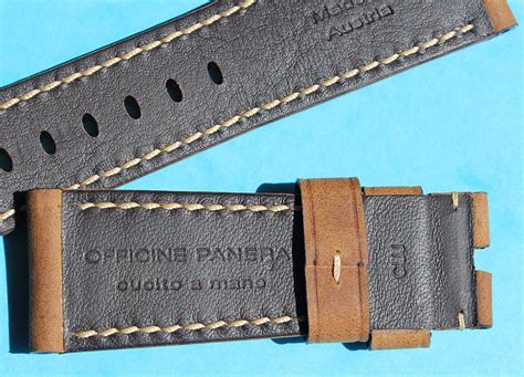 panerai leather strap 24mm|panerai strap size chart.